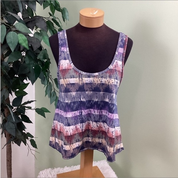 Charlotte Russe scoop neck tank top Womans size Medium strappy back - Picture 1 of 14